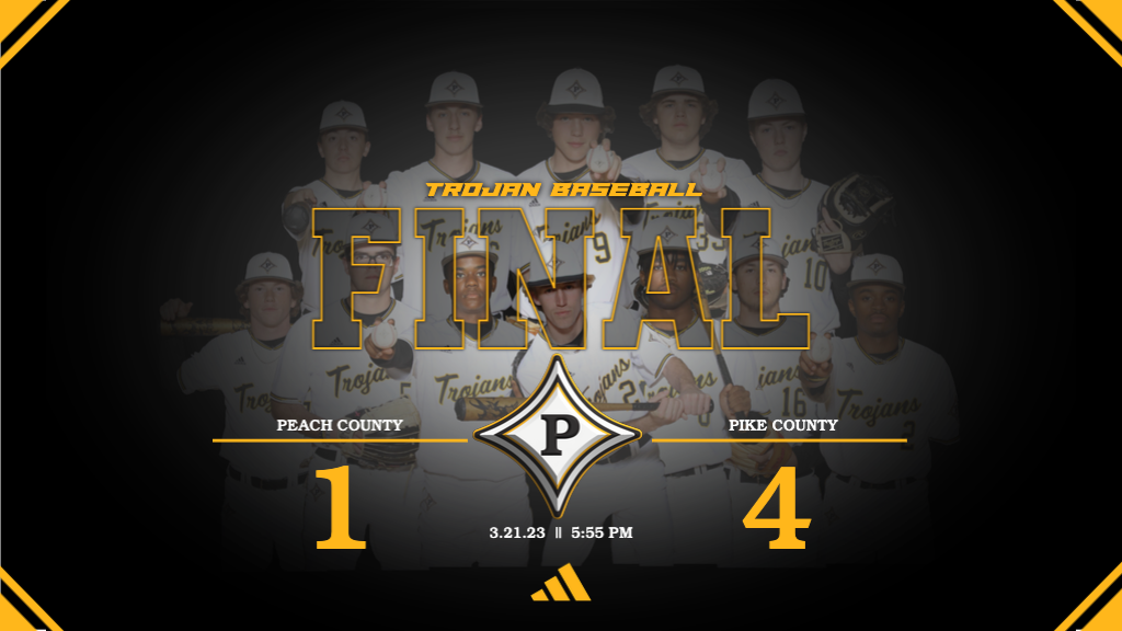 Peach County Baseball drops Region 2-AAA opener to Pike County 4-1