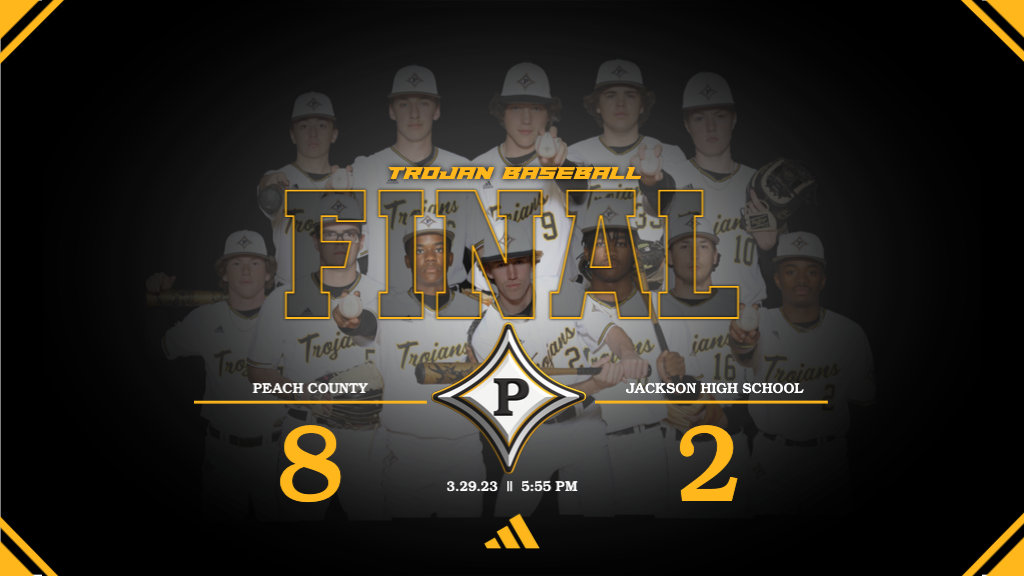 Peach County Baseball picks up its first Region 2-AAA win