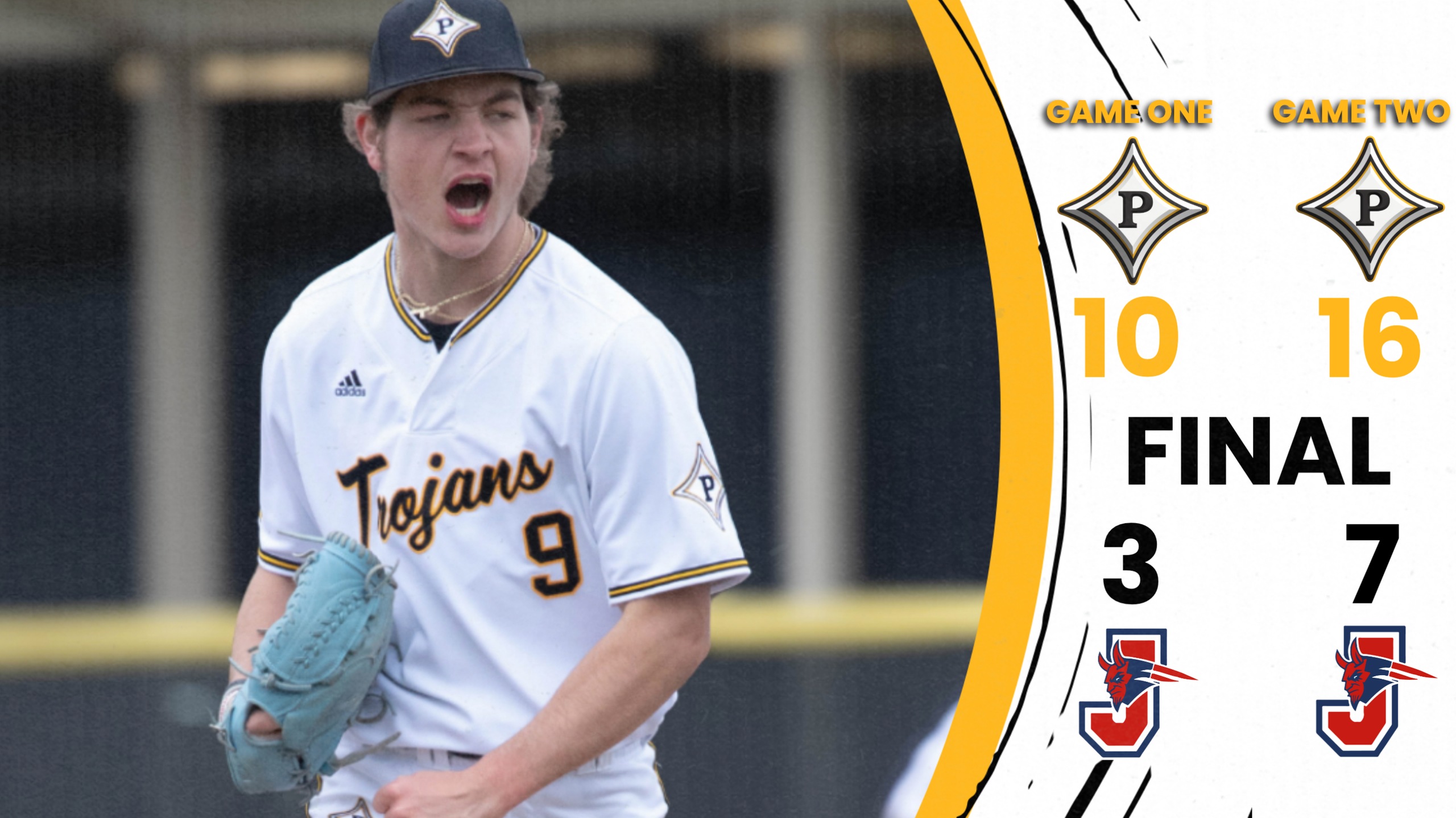 Trojans get a much-needed sweep of Jackson 10-3 and 16-7