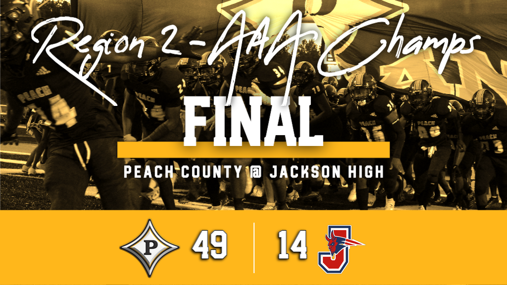 Peach County Football - 2022 Region 2-AAA Champions
