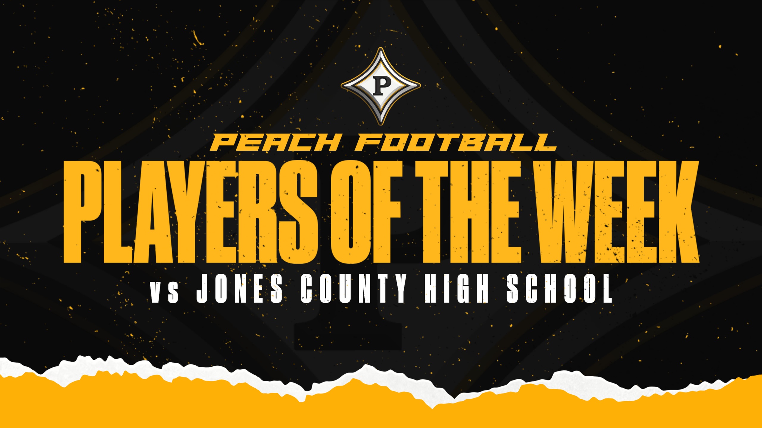 Players of the Week vs Jones County