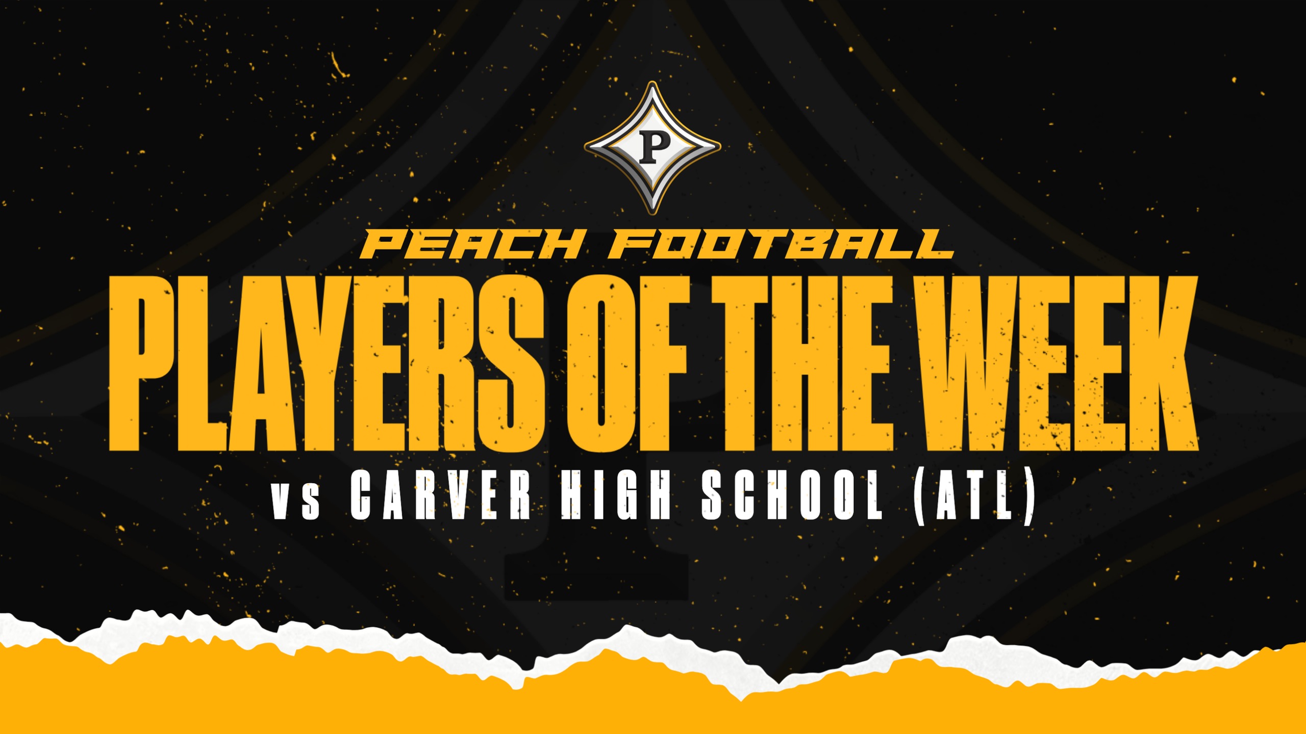 Congratulations to our Football Players of the Week vs Carver (Atl)