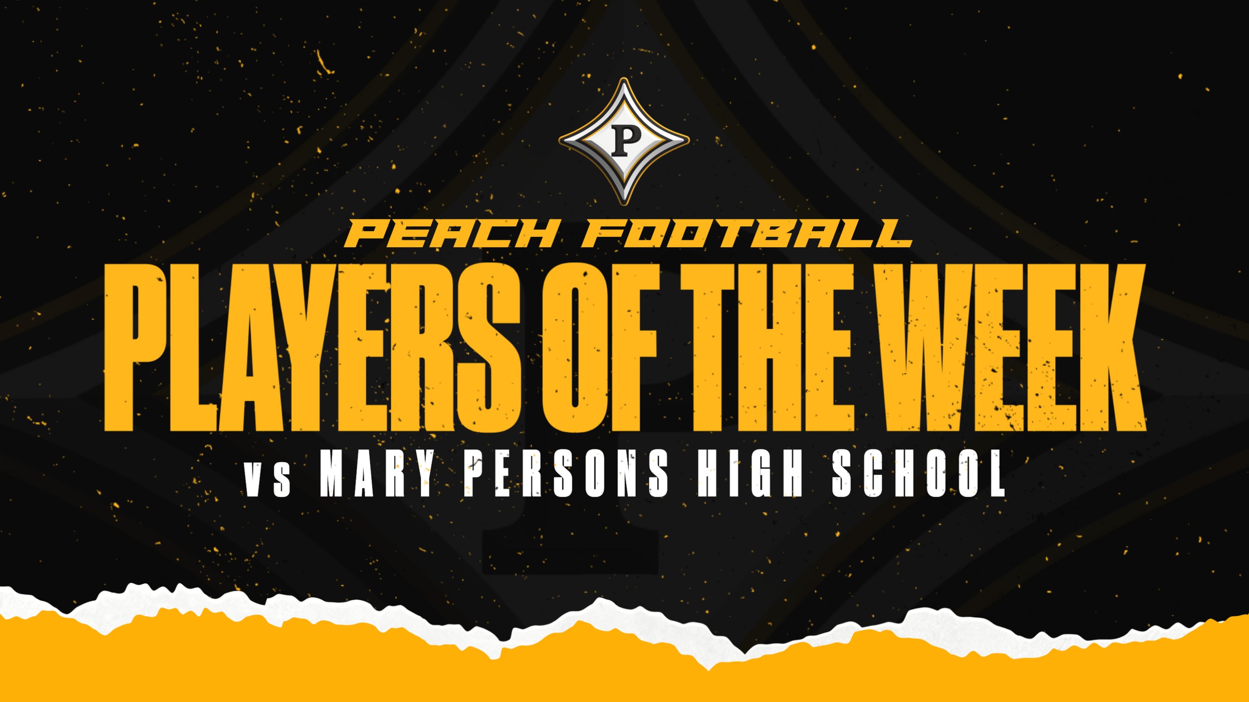 Peach County Football Players of the Week vs Mary Persons