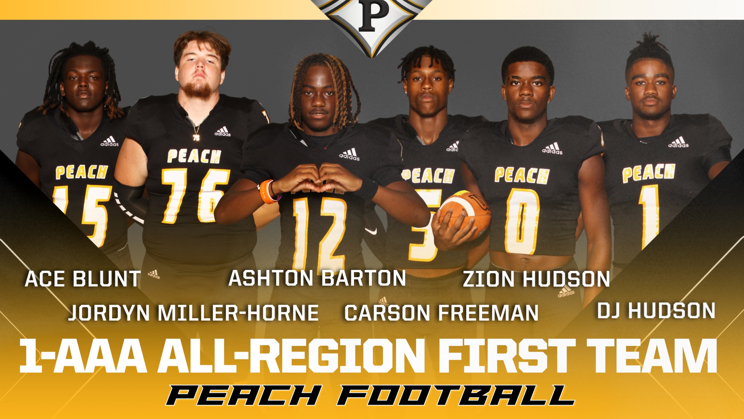 Peach County Football - Region 1-AAA Awards