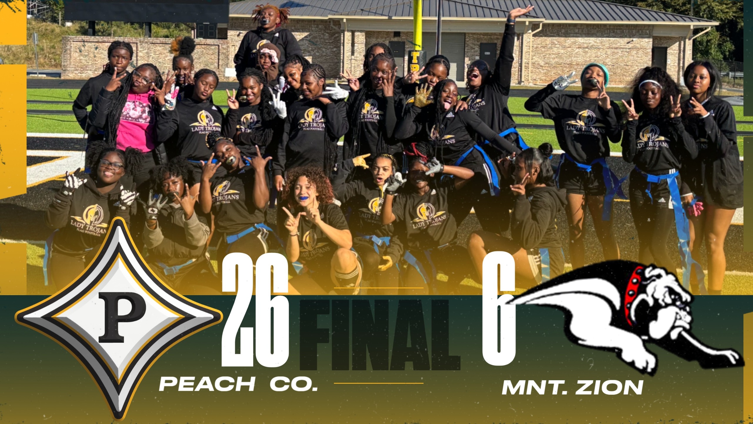 Peach County defeats Mt Zion in Flag Football