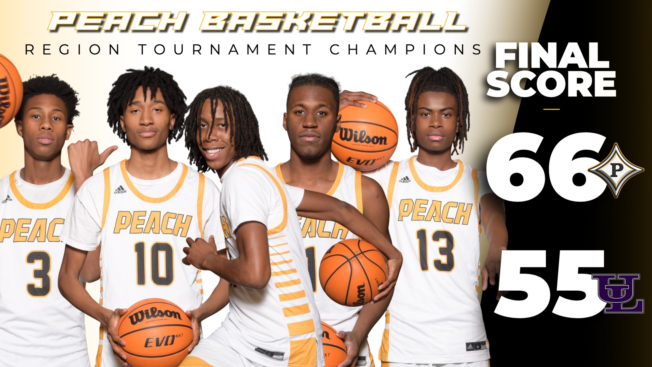 Peach Boys win Region Tournament Championship over Upson-Lee