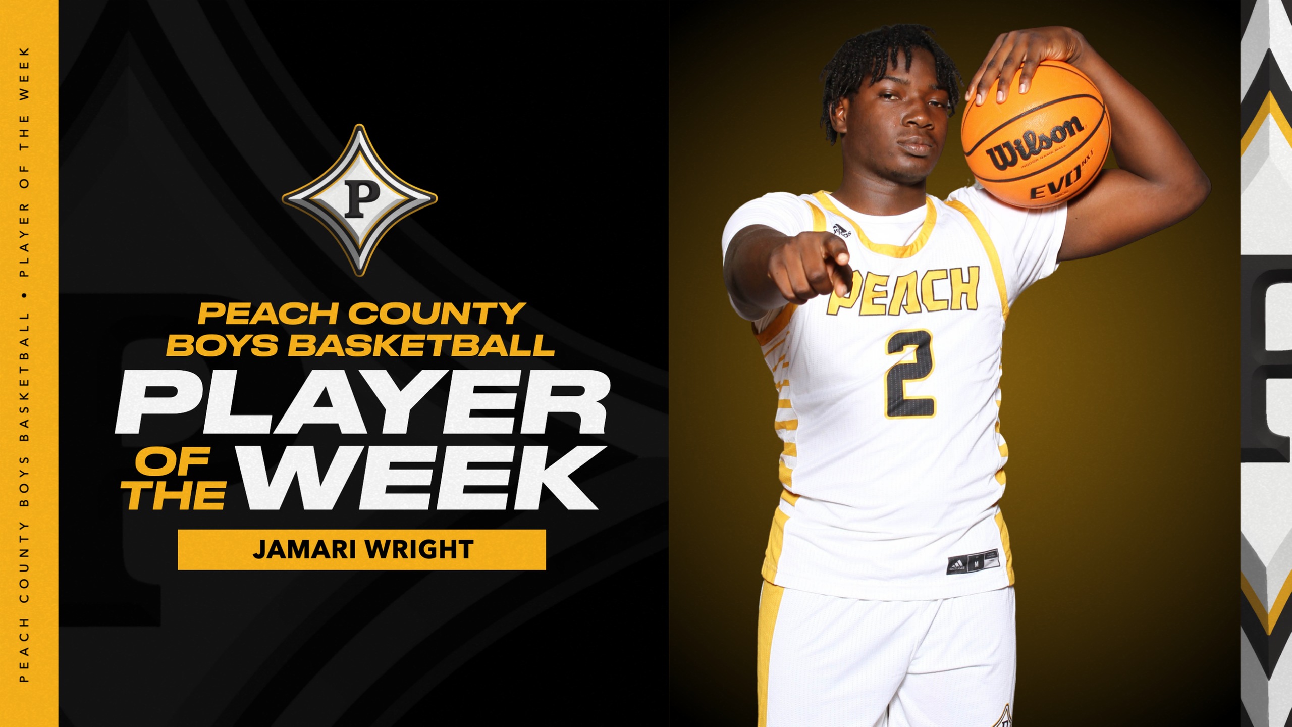 Jamari Wright - Peach County Boys Basketball - POTW