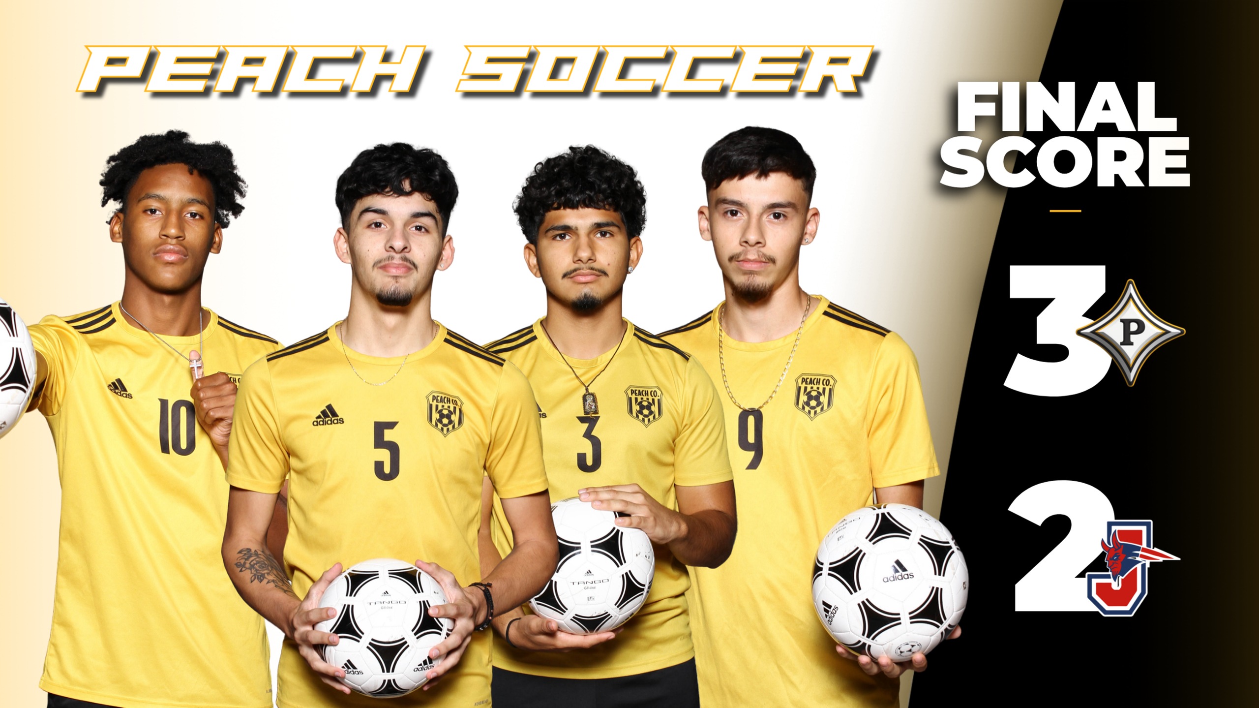 Boys Soccer defeat Jackson 3-2 in Region 2-AAA
