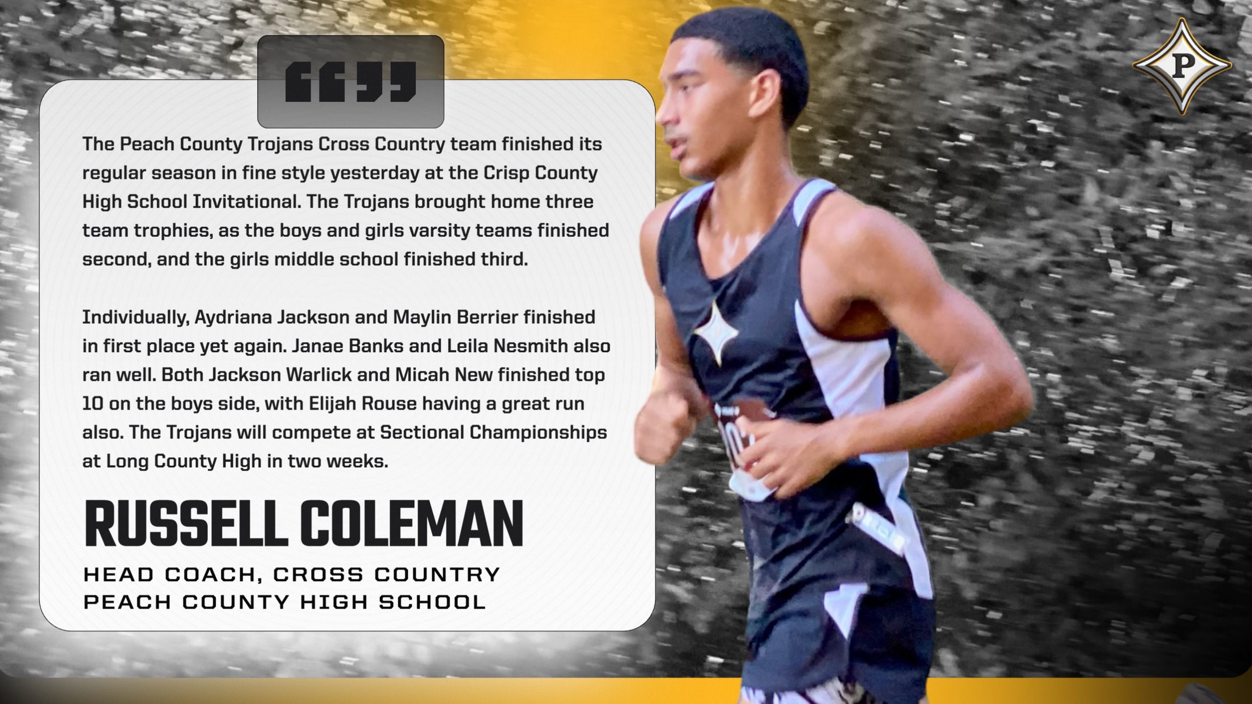 Cross Country has another great showing