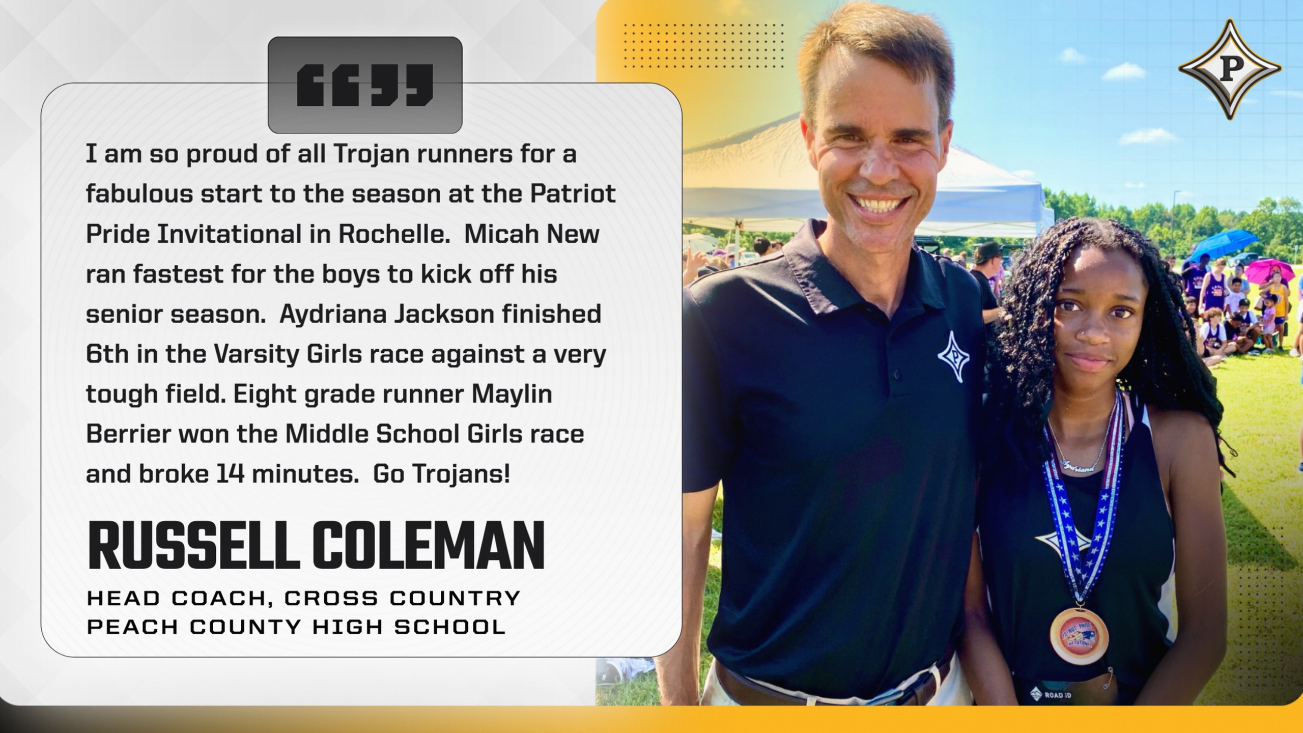 Nice start for Peach County Cross Country