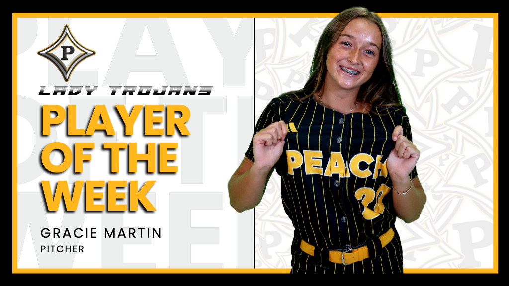 Softball Player of the Week - Gracie Martin