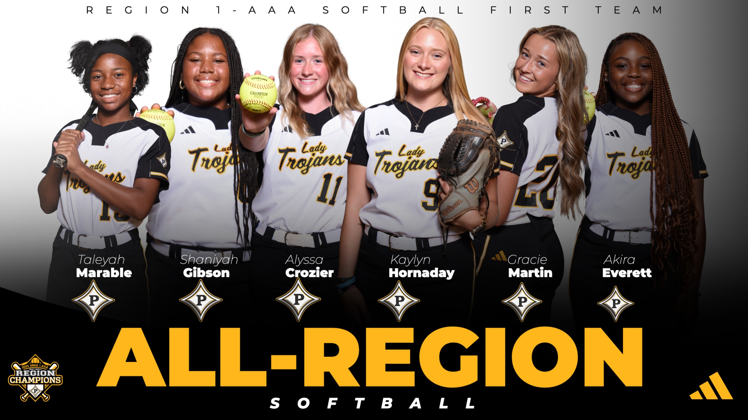 Peach County Softball - All Region 1-AAA