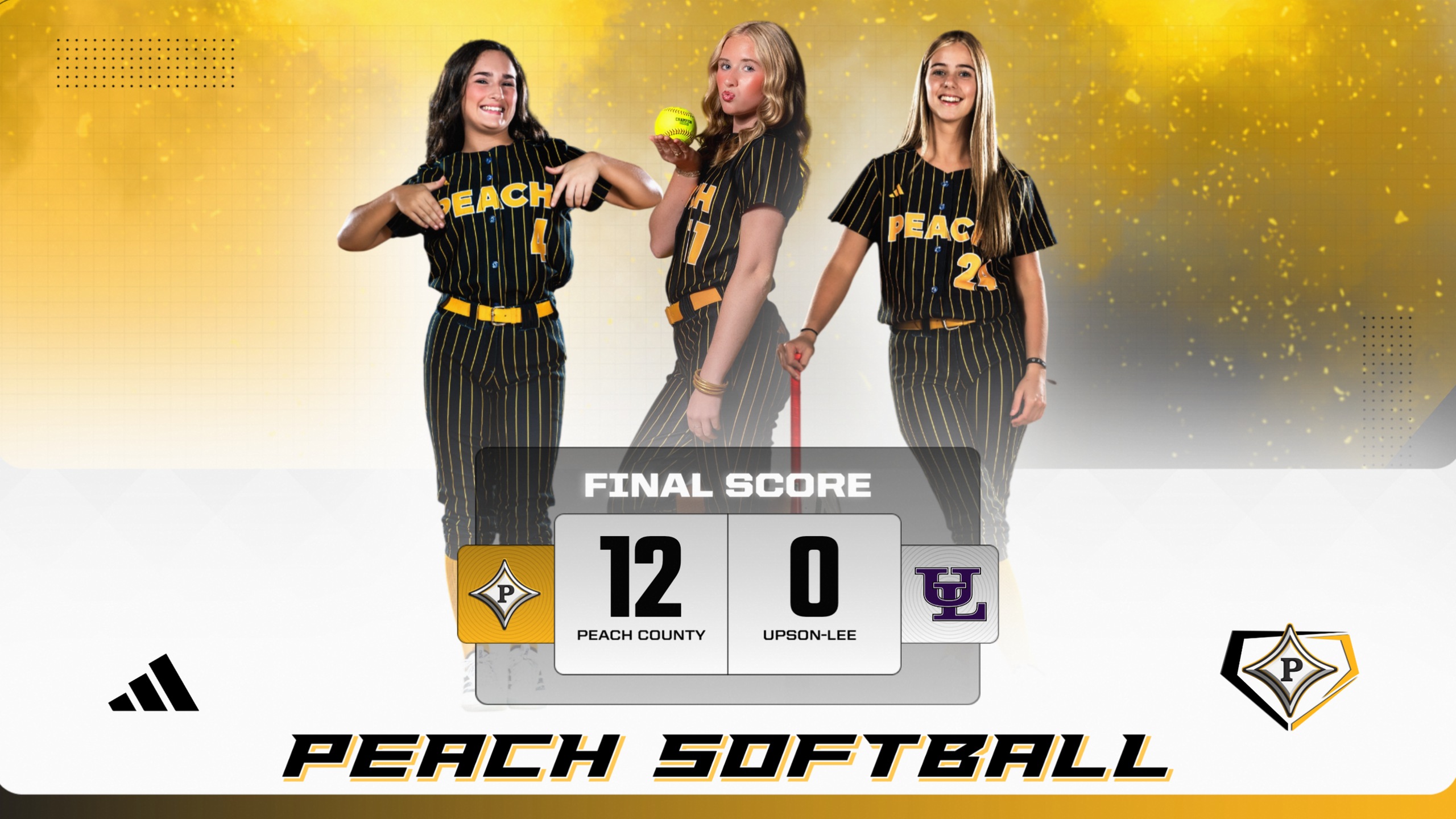 Crozier leads Peach County Softball past Upson-Lee 12-0