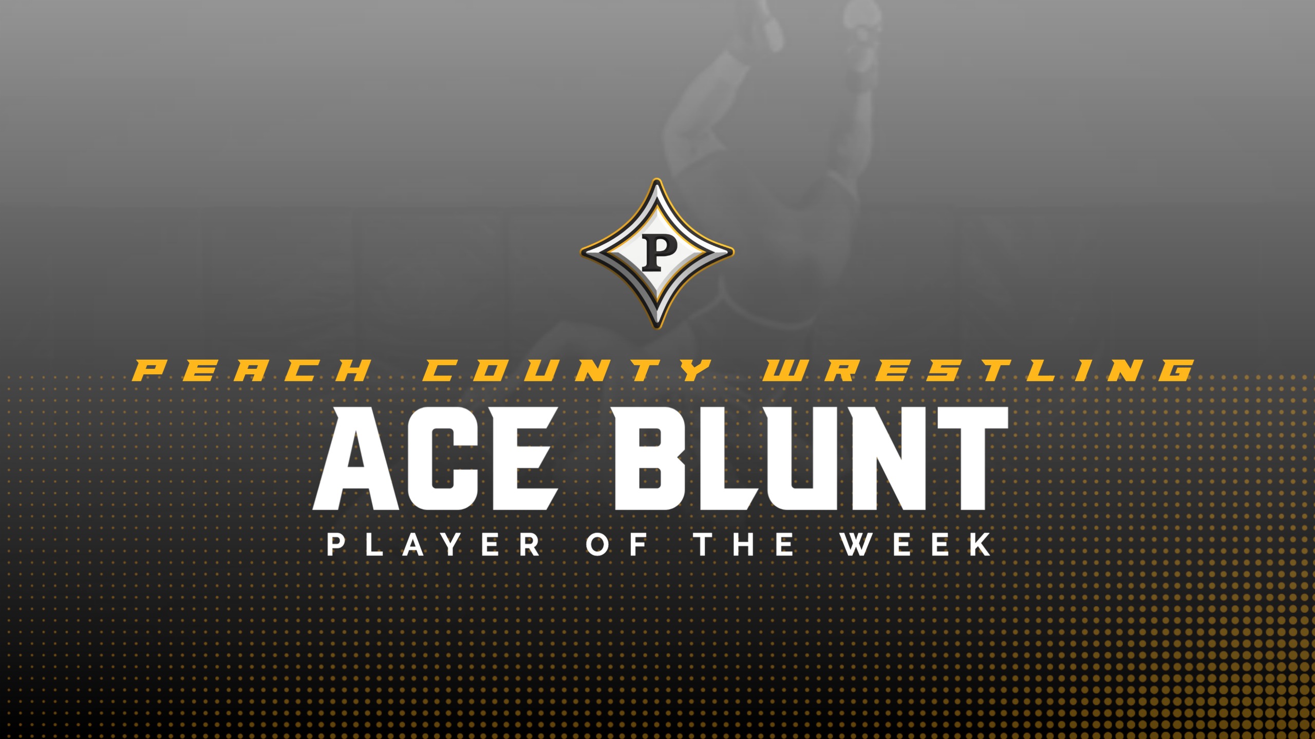 Ace Blunt - Peach County Wrestling - POTW