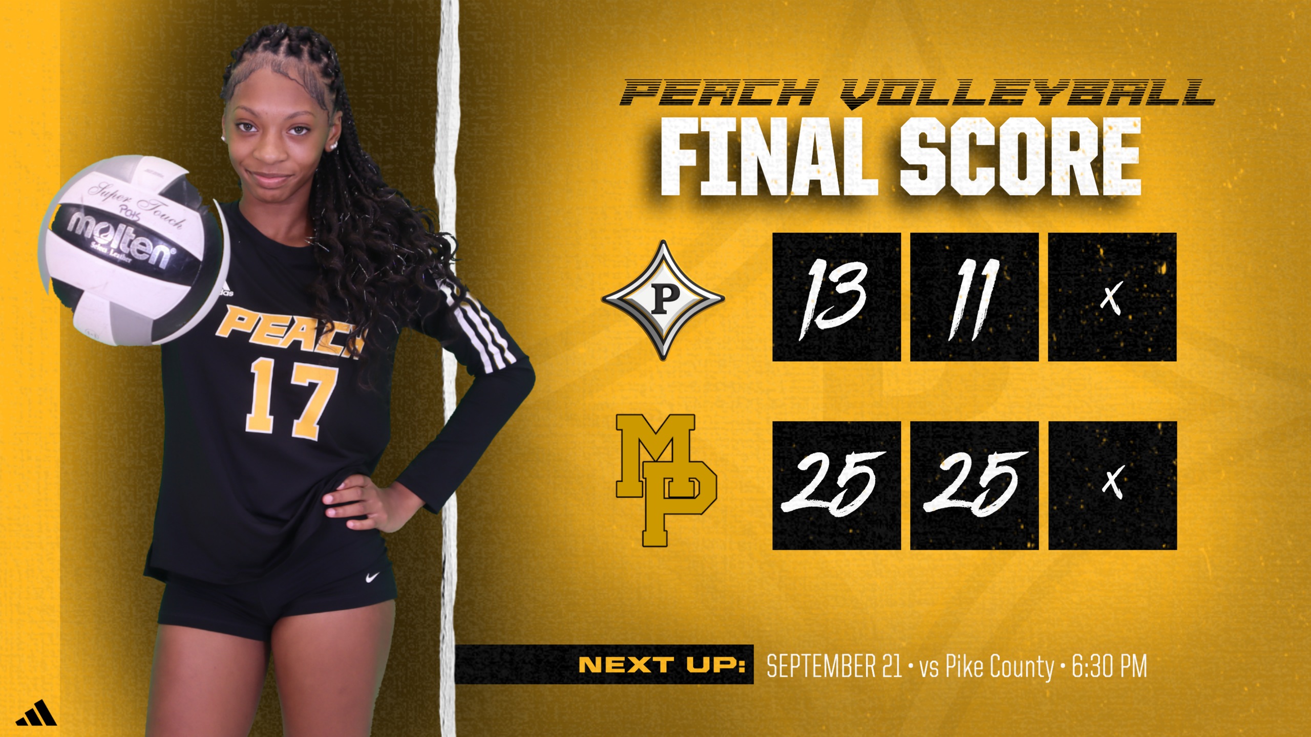 Volleyball swept tonight by Mary Persons