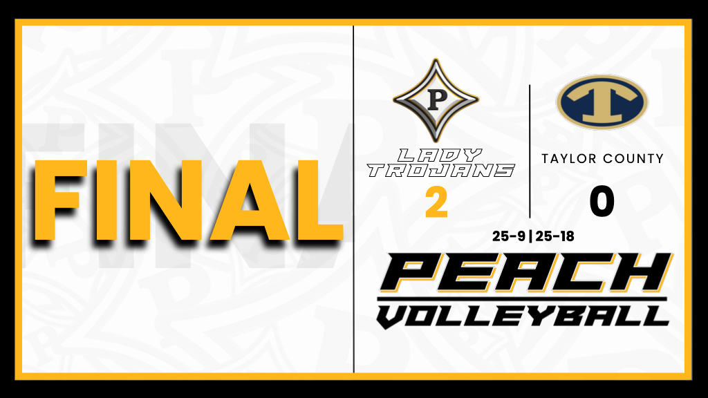 Peach Volleyball picks up first win of the season