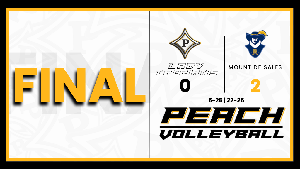Peach Volleyball drops opening match to Mount de Sales